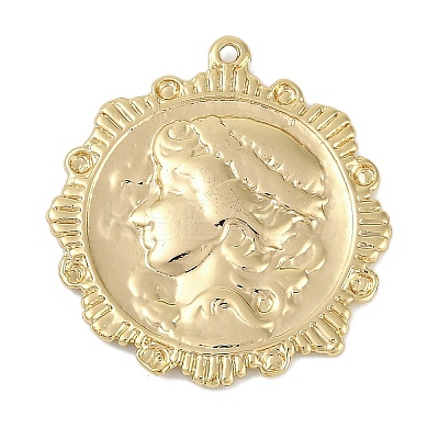 Brass Pendants X-KK-I719-22G-1