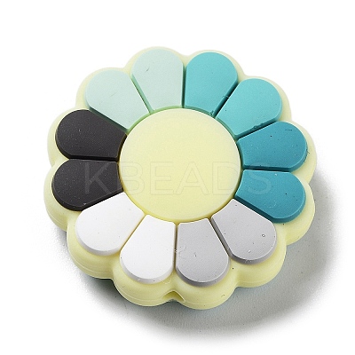 Flower Silicone Beads SIL-R014-01B-1