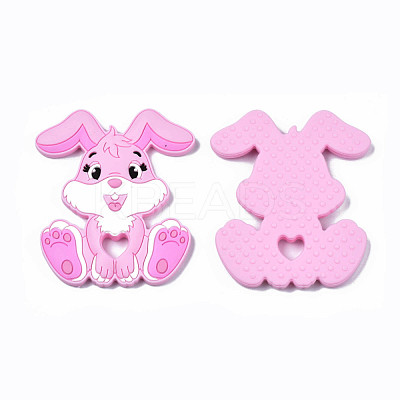 Food Grade Eco-Friendly Silicone Focal Beads SIL-N002-14E-1