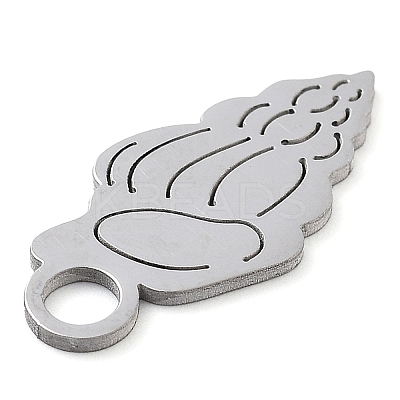 Anti-Tarnish 304 Stainless Steel Pendants STAS-M076-03P-1