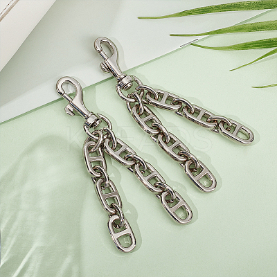 Alloy Mariner Link Chain Purse Strap Extenders DIY-WH0449-55P-1