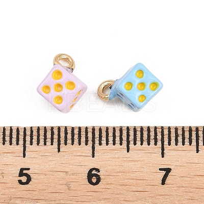 Alloy Enamel Pendants ENAM-D320-01C-1