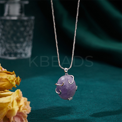 1Pc 925 Sterling Silver Blank Pendant Cabochon Settings STER-BC0002-44P-1
