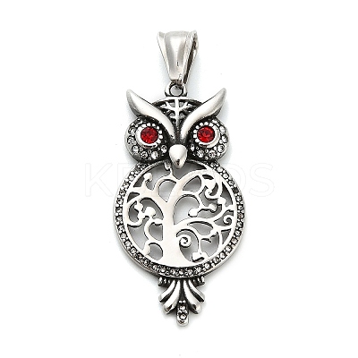 316 Surgical Stainless Steel Pendants STAS-A123-07AS-1