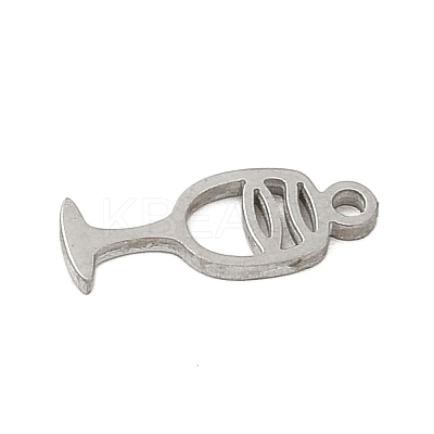 304 Stainless Steel Charms LS-STAS-G355-05A-P-1