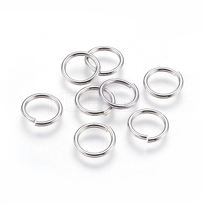 Tarnish Resistant 304 Stainless Steel Saw Cut Open Jump Rings STAS-P212-24P-05-1