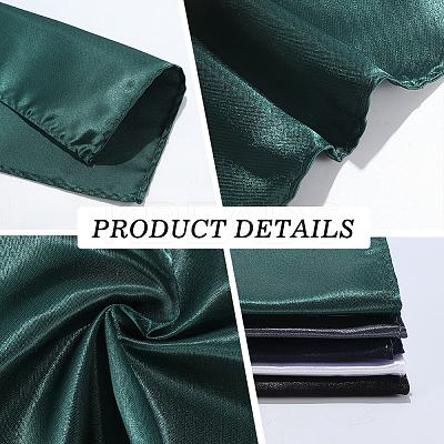 5Pcs 5 Colors Polyester Pocket Towel Accessories AJEW-CN0004-38-1