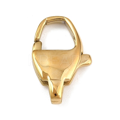316 Stainless Steel Lobster Claw Clasps LS-STAS-C154-02D-G-1