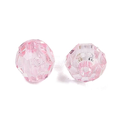 Transparent Acrylic Beads OACR-Q015-03D-1
