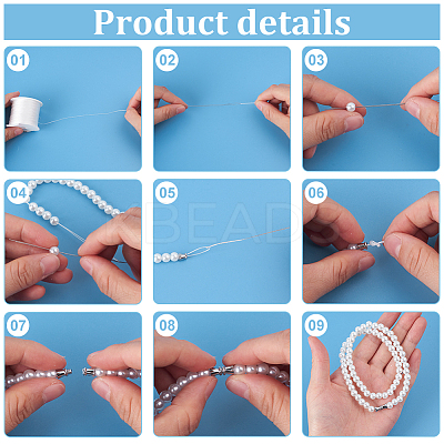 Polyester Thread TOOL-WH0159-56-1
