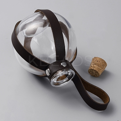 Dark Magic Cork Potion Bottle AJEW-WH0415-80B-1