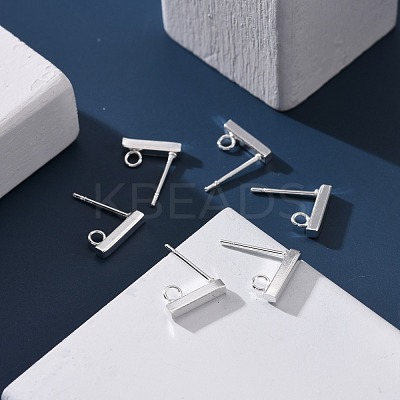 304 Stainless Steel Stud Earring Findings STAS-G224-21S-03-1