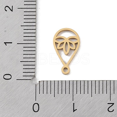 304 Stainless Steel Charms STAS-B062-04G-1