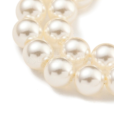 Glass Pearl Beads Strands HY-G002-01B-02-1