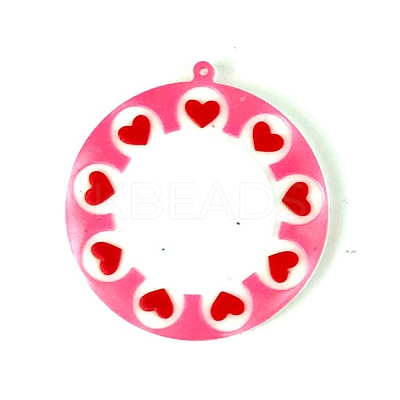 Valentine's Day Silicone Pendant Molds DIY-J009-08B-1