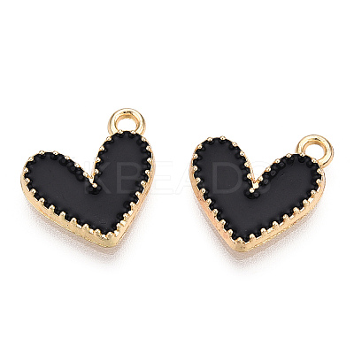 Alloy Enamel Charms ENAM-T011-204-1
