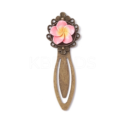 Tibetan Style Alloy Bookmark Clips AJEW-JK00290-1