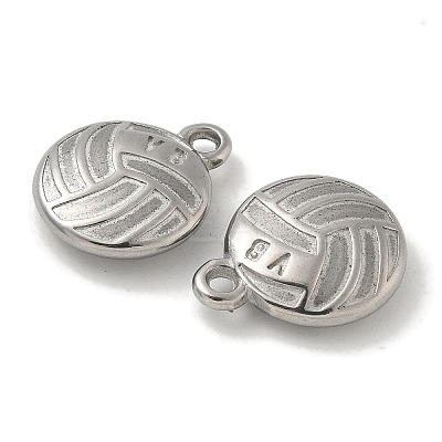 Anti-Tarnish 304 Stainless Steel Pendants STAS-Q334-12P-03-1