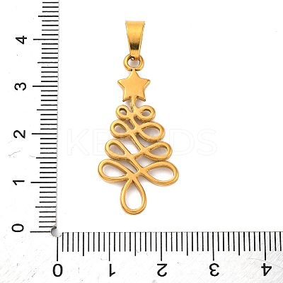 304 Stainless Steel Pendants STAS-P209-45G-1