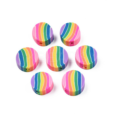 Handmade Polymer Clay Beads X1-CLAY-Q252-02-1