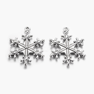 Zinc Tibetan Style Alloy Pendants TIBEP-12740-AS-LF-1