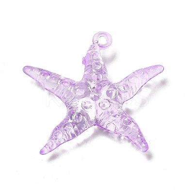 Transparent Acrylic Pendants TACR-P003-05-1