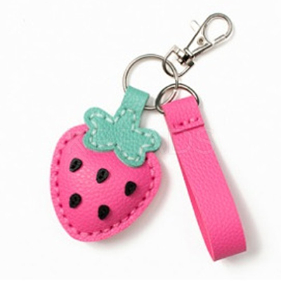 DIY Strawberry Keychain Kits DIY-A009-06-1