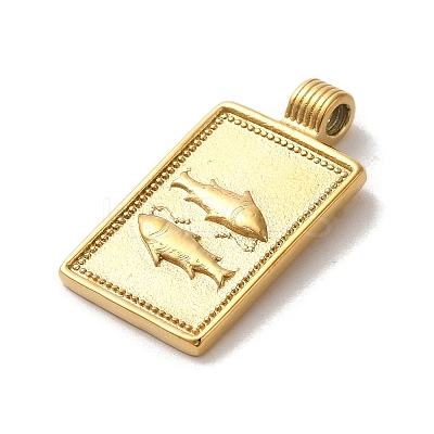 304 Stainless Steel Pendants STAS-L022-306G-10-1