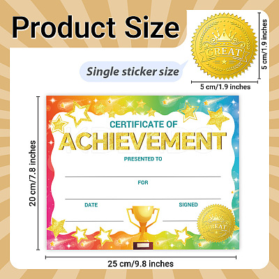 1Set Award Certificate Holders DIY-DO0001-12D-1