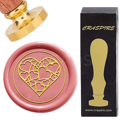 Wax Seal Stamp Set AJEW-WH0517-029-1