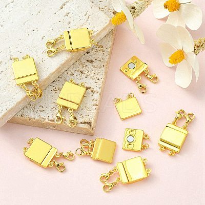 Zinc Alloy Box Magnetic Clasps Converter LS-PALLOY-C159-01LG-1