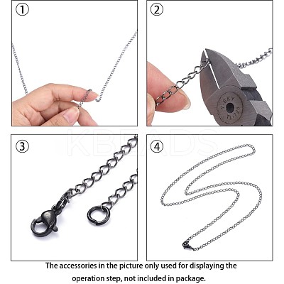 Brass Twisted Chains CHC-Q001-02B-1