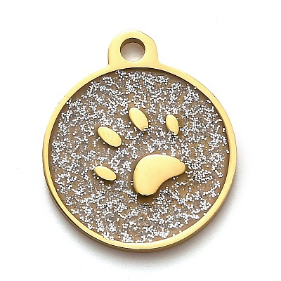 304 Stainless Steel Pendants STAS-H438-05G-01-1