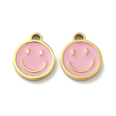 Ion Plating(IP) 316L Surgical Stainless Steel Charms STAS-D035-04A-G-1
