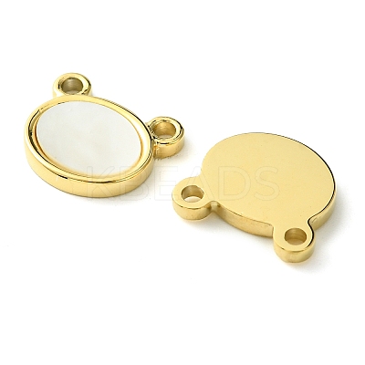 Ion Plating(IP) 304 Stainless Steel Pave Shell Bear Charms FIND-Z028-14G-1