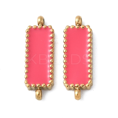 304 Stainless Steel Enamel Connector Charms STAS-G353-04G-05-1