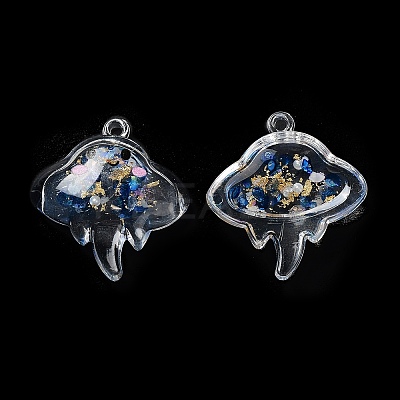 Luminous Transparent Acrylic Pendants TACR-F006-01-1
