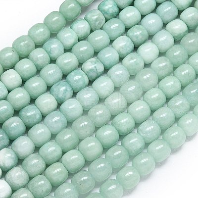 Natural Malaysia Jade Beads Strands G-B165-F14-10x10mm-1