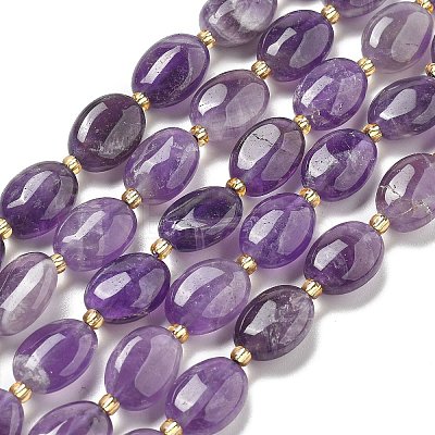 Natural Amethyst Beads Strands G-H005-A11-02-1