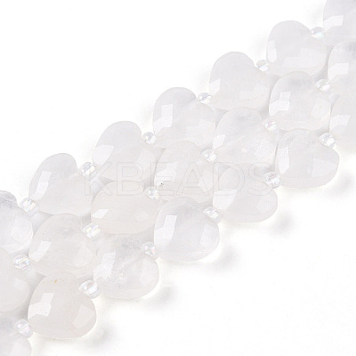 Natural Quartz Crystal Beads Strands G-P570-E21-01-1