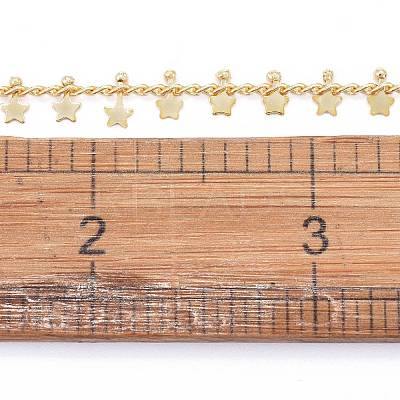Handmade Brass Curb Chains CHC-E020-08G-1