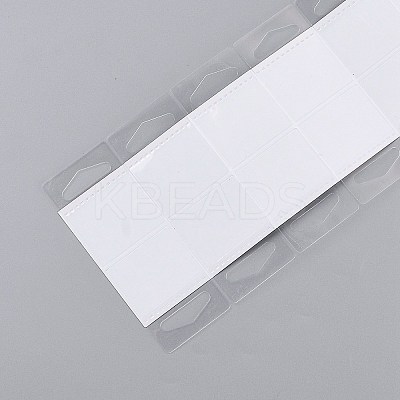 Transparent PVC Self Adhesive Hang Tabs LS-X-CDIS-Z001-01A-1