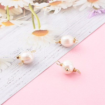 Natural Cultured Freshwater Pearl Pendants X-PALLOY-JF00673-01-1