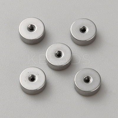 Non-Tarnish 304 Stainless Steel Pierced Earring Backs Replacement FIND-WH20004-15A-P-1
