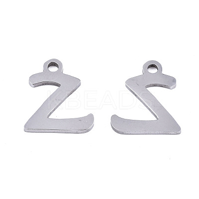 Non-Tarnish 201 Stainless Steel Charms X-STAS-T044-217P-Z-1