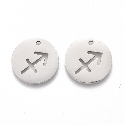 Tarnish Resistant 201 Stainless Steel Pendants LS-STAS-Z001-B-12P-1
