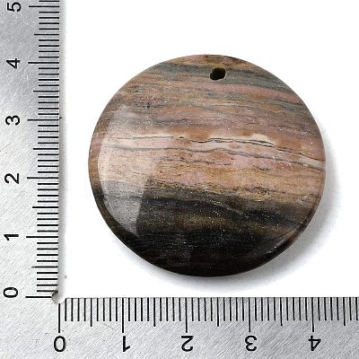 Natural Rhodonite Pendants G-B167-02-1