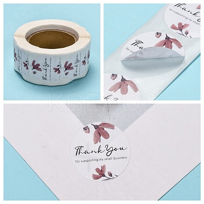 1 Inch Thank You for Supporting My Small Business Stickers DIY-M005-C07-1