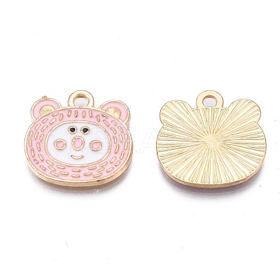 Alloy Enamel Pendants ENAM-N054-74D-1