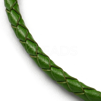 Leather Braided Cord Bracelets BJEW-G675-06G-09-1